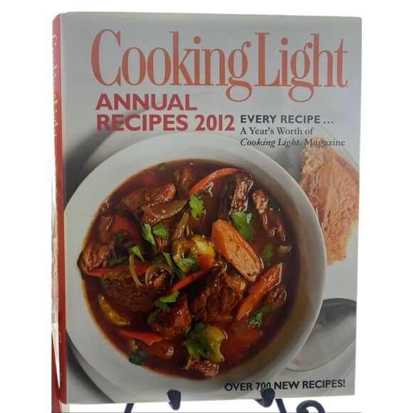 Cooking Light Annual Recipes Cookbooks Lot 2002 2004 2009 2012 Hardcover Set - Picture 2 of 5